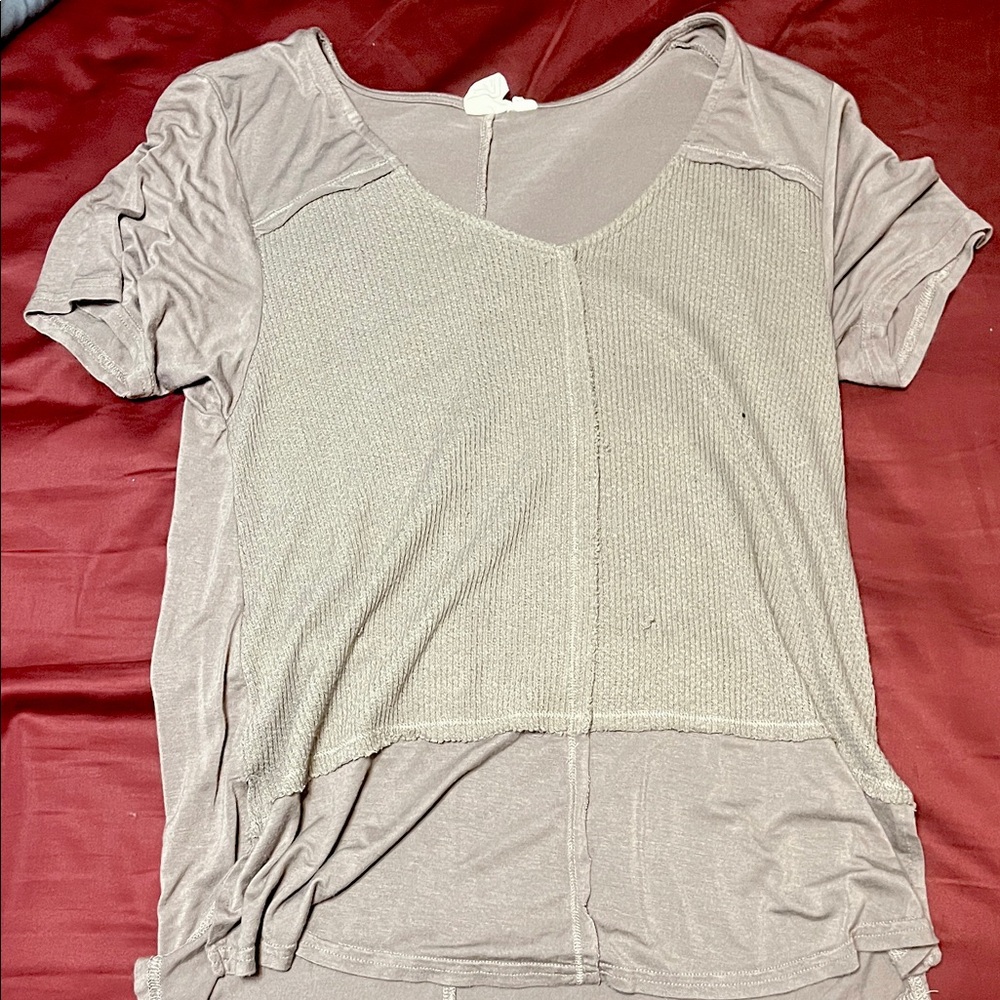Women's Casual Brown Top